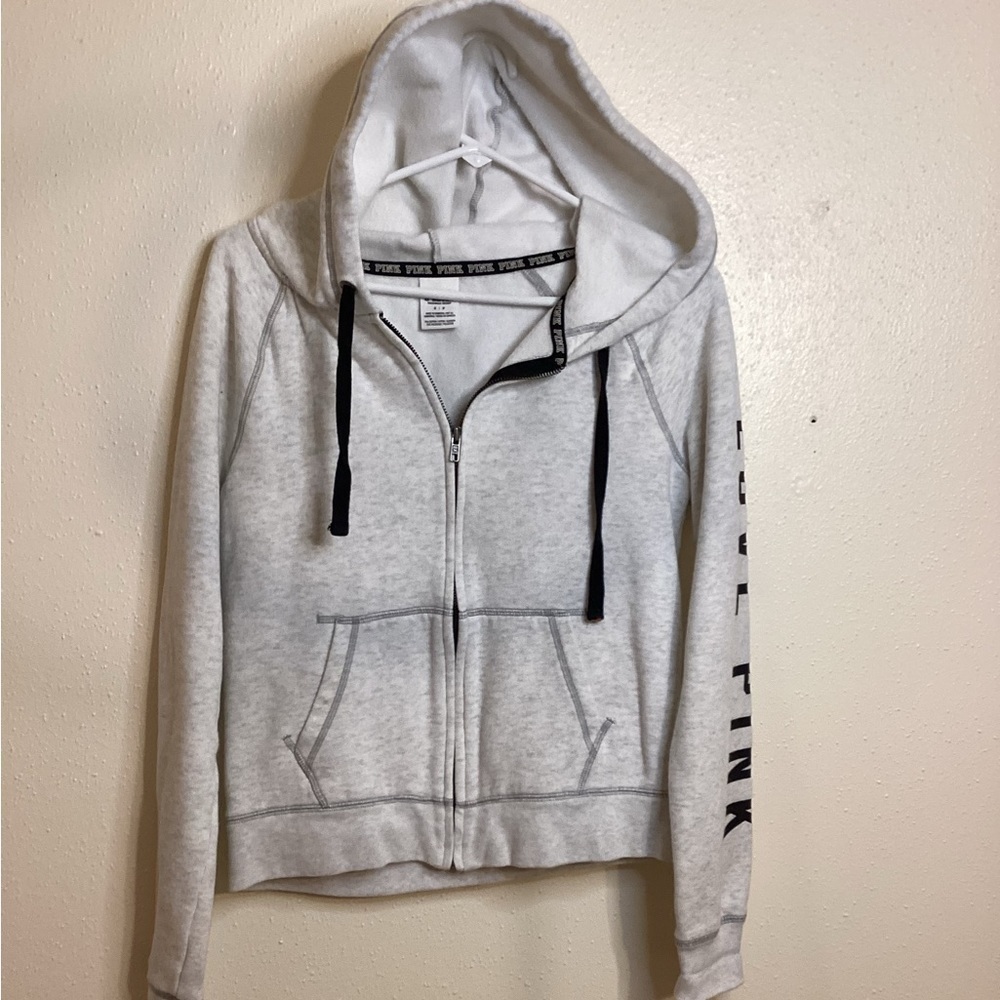 Victoria Secret Pink Full Zipper Sweatshirts